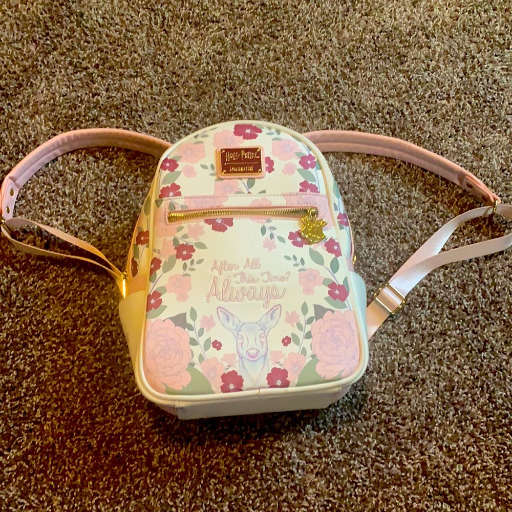 Harry Potter loungefly backpack.